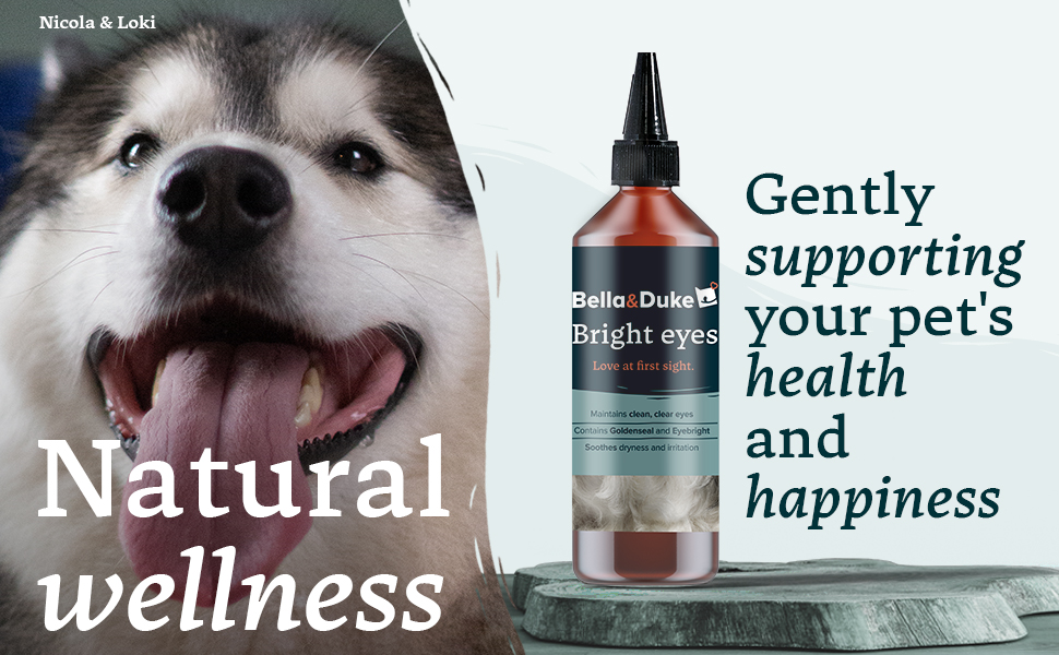 Bella & Duke Bright Eyes 50ml 100 natural antibacterial eye drops