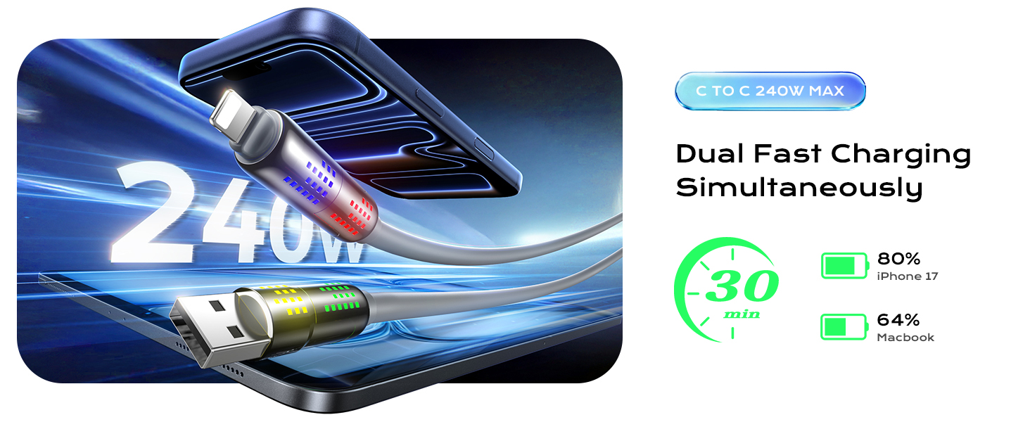 usb c to lightning cable