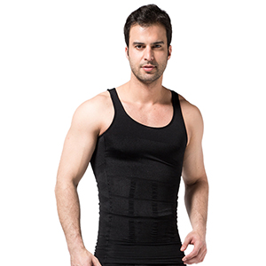 Herren Tank Top Shapewear Funktionsunterwäsche Muskelshirts Gewichtweste Trainingsweste