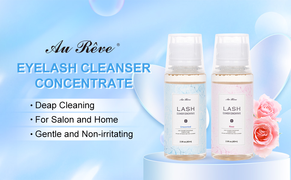 Lash Shampoo Eyelash Cleanser Concentrate Lash Extensions