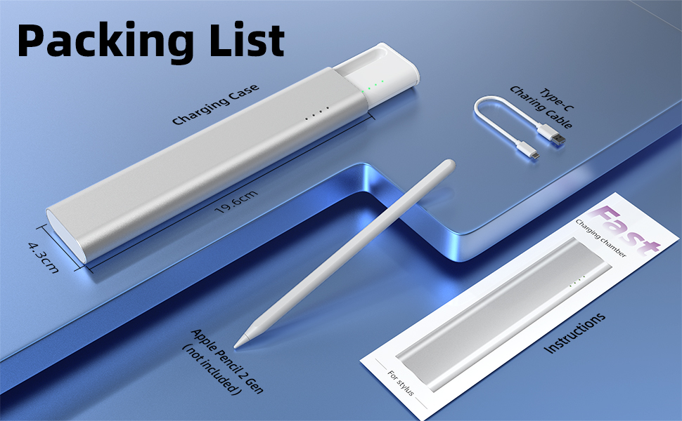 Uogic Charging Case Compatible with Apple Pencil 2nd Gen