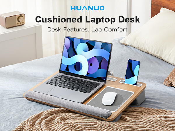 HNLD3 lap desk with cushion laptop lap desk laptop stand for bed lap desk for laptop