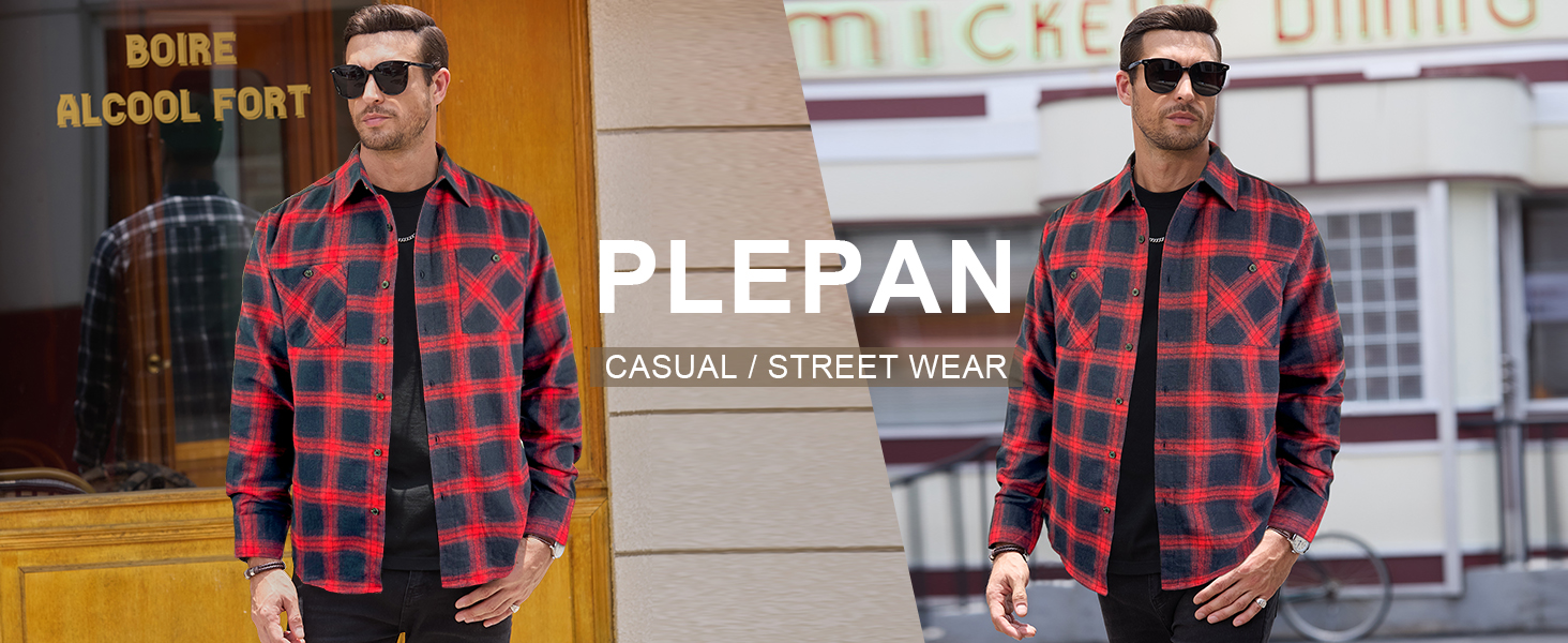 red flannel men