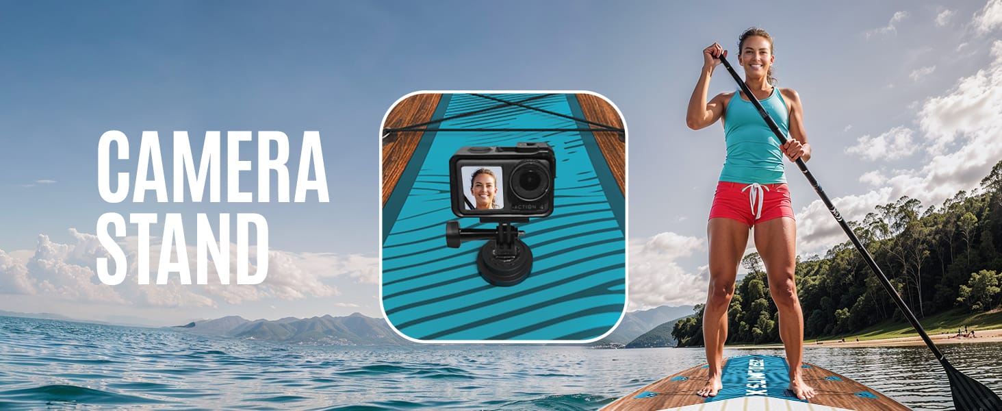 ZLX Aufblasbares Stand Up Paddle Board mit SUP Board Sitz