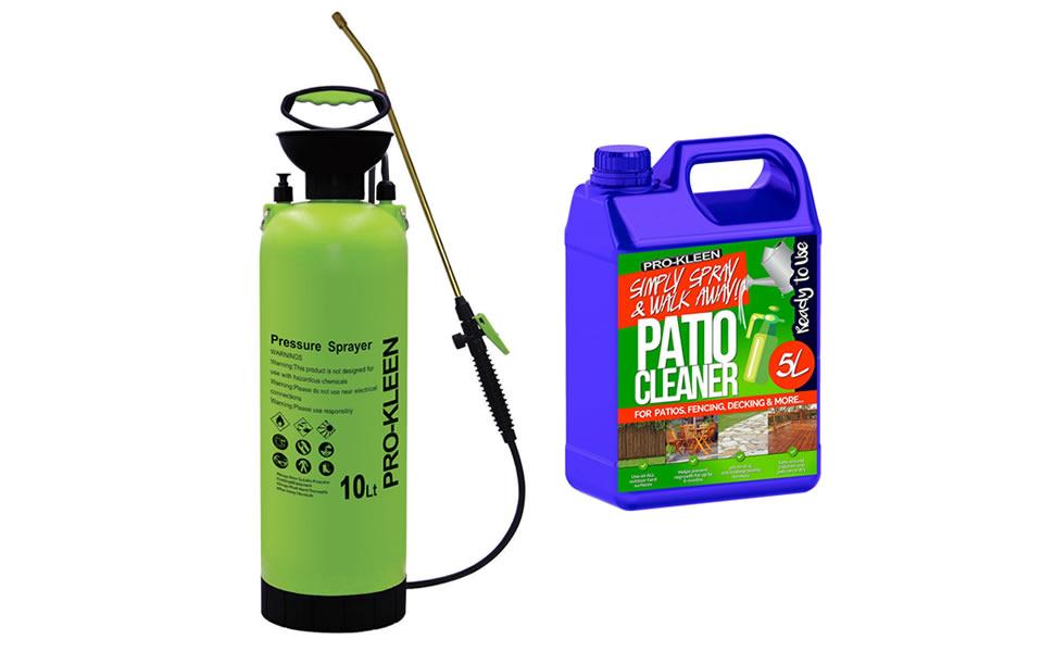 ProKleen Garden Pressure Pump Sprayer Manual Action 10L & 5L ProKleen