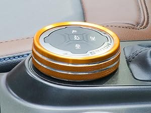 Air Conditioner Headlight Audio 4WD Switch Knob Cover for New Bronco