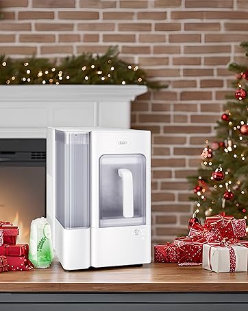 Gevi Household Drain Hose Extension for Nugget Ice Maker GIMN-1000 | 1/4'' ID x 6 Feet Length | Durable Silicone Material with Bending Flexibility | 2 Connectors Included 20 1