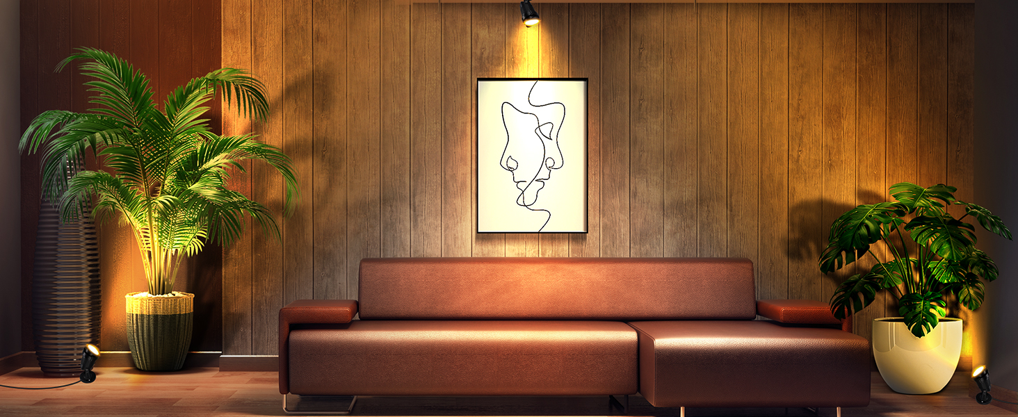 OurLeeme Spot Lights Outdoor 6W 120V Waterproof Outdoor Spotlight for