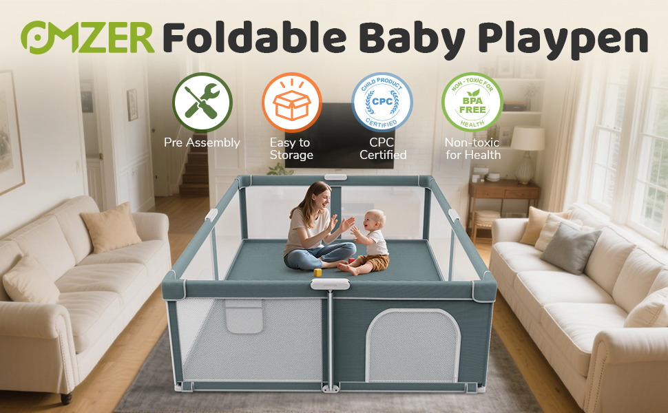 foldable baby playpen