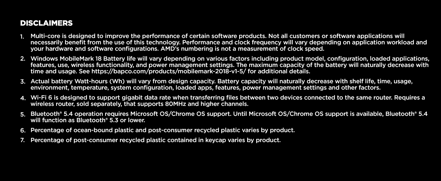 Disclaimer