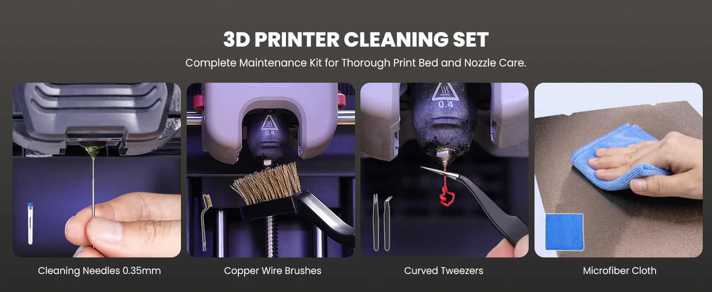 Nozzle cleaning tools