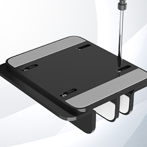 amazon basics Vertical Laptop Stand | Space-Saving Design | Scratch-Resistant | Fits All Laptops Up to 17.3 inches (43.94 cm) 31