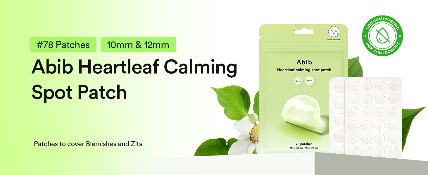 Abib Heartleaf Calming Spot Patch