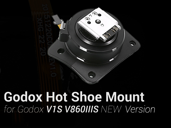Amazon.com : Godox V1-S Hot Shoe Mount Foot Compatible with