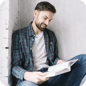 man reading