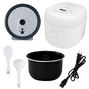 [山善] 炊飯器 マイコン式 3合 一人暮らし 二人暮らし 炊き分け Amazon | [山善] 炊飯器 一人暮らし 3合 3種類炊き分け機能
