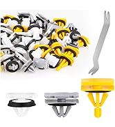 Fender Flare Rocker Panel Clips Kit Panel Retainer Clip with Wheel Opening Trim Retainers and Ext...