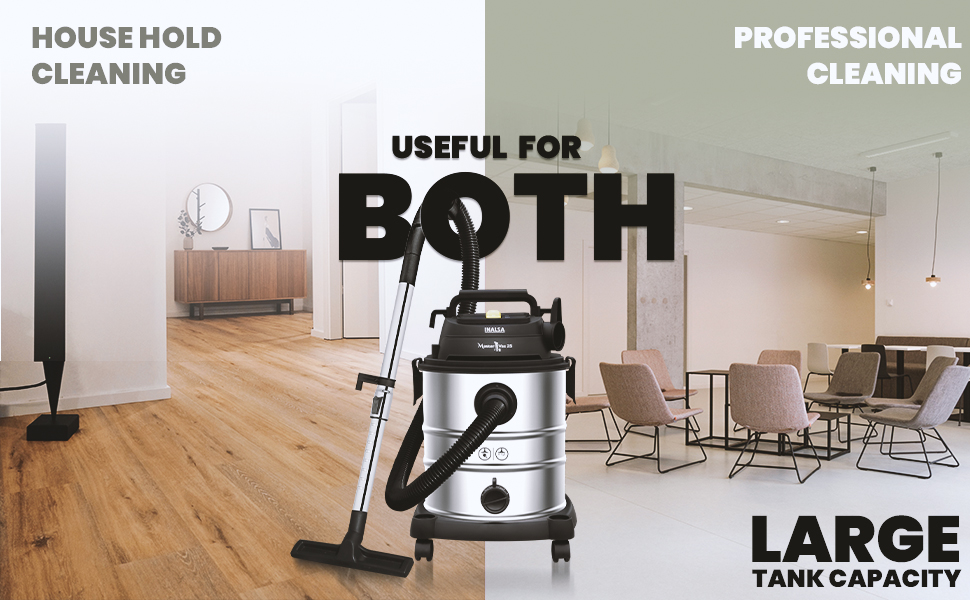 Buy INALSA Vacuum Cleaner Wet and Dry Heavy Duty 1700 W & 25 Ltr
