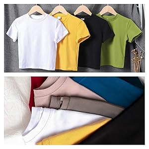 伸縮性のある綿の素材は、適切なフィット感を提供し、カジュアルな日常の服やラウンジウェア、ジム、ダンス、ヨガのクラス、イベントなどに最適です。