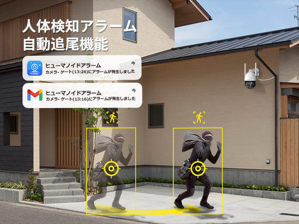 Amazon.co.jp: 【500万画素対応・360°全方位監視】Anakk 防犯