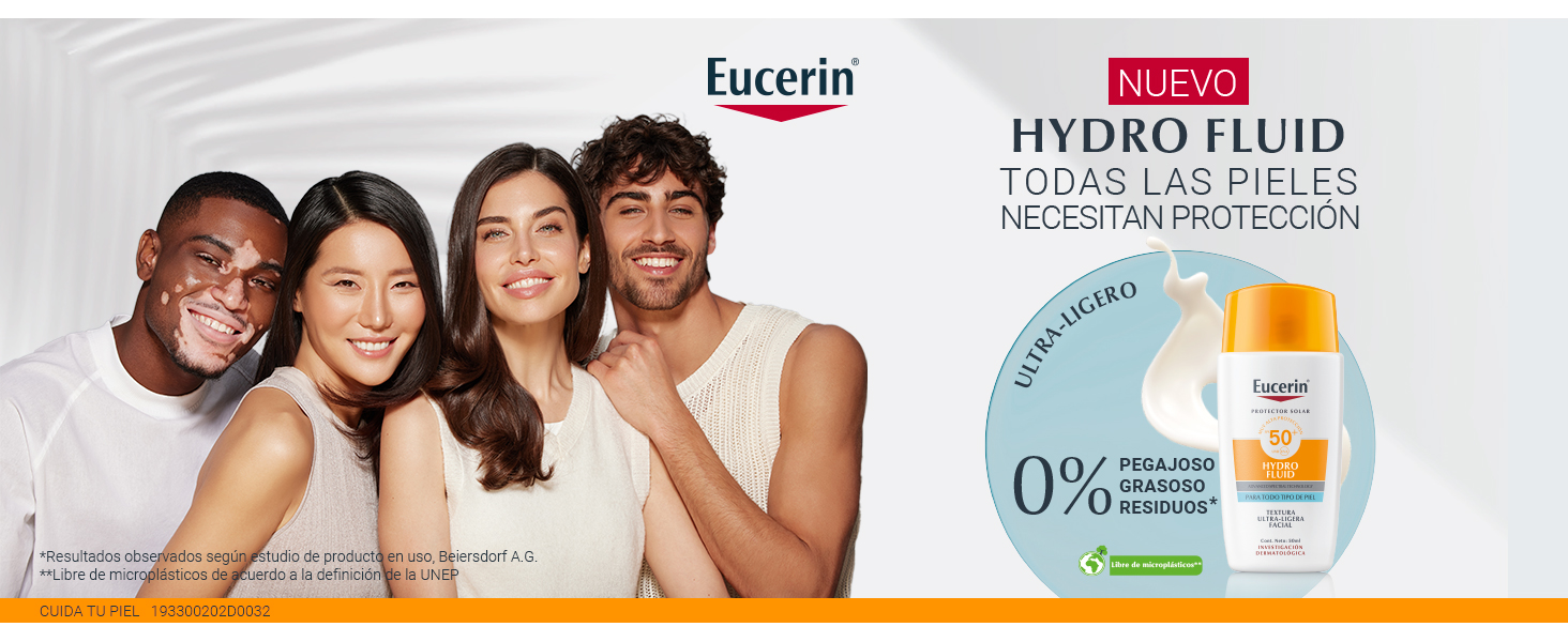 Eucerin Sun Hydro Fluid, todas las pieles necesitan protección