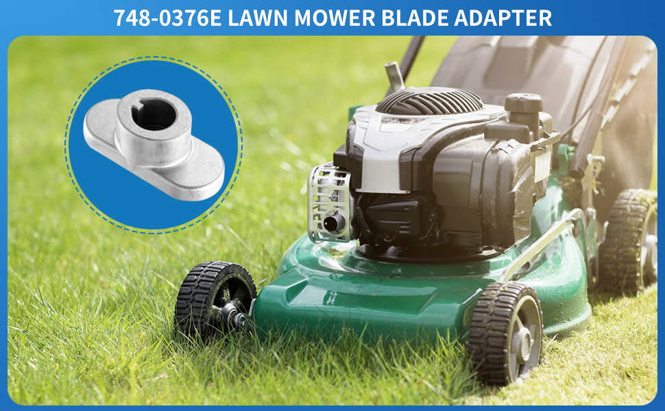 7480376E Lawn Mower Blade Adapter, Mower Blade Adapter Kit for MTD