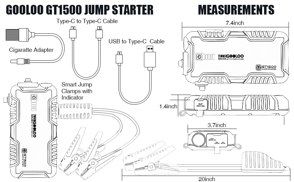 203 car jump starter