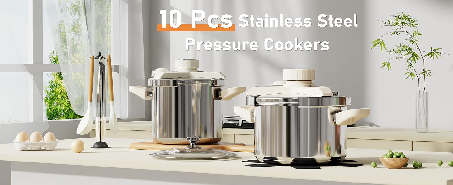 Stainless Steel Pressure Cooker