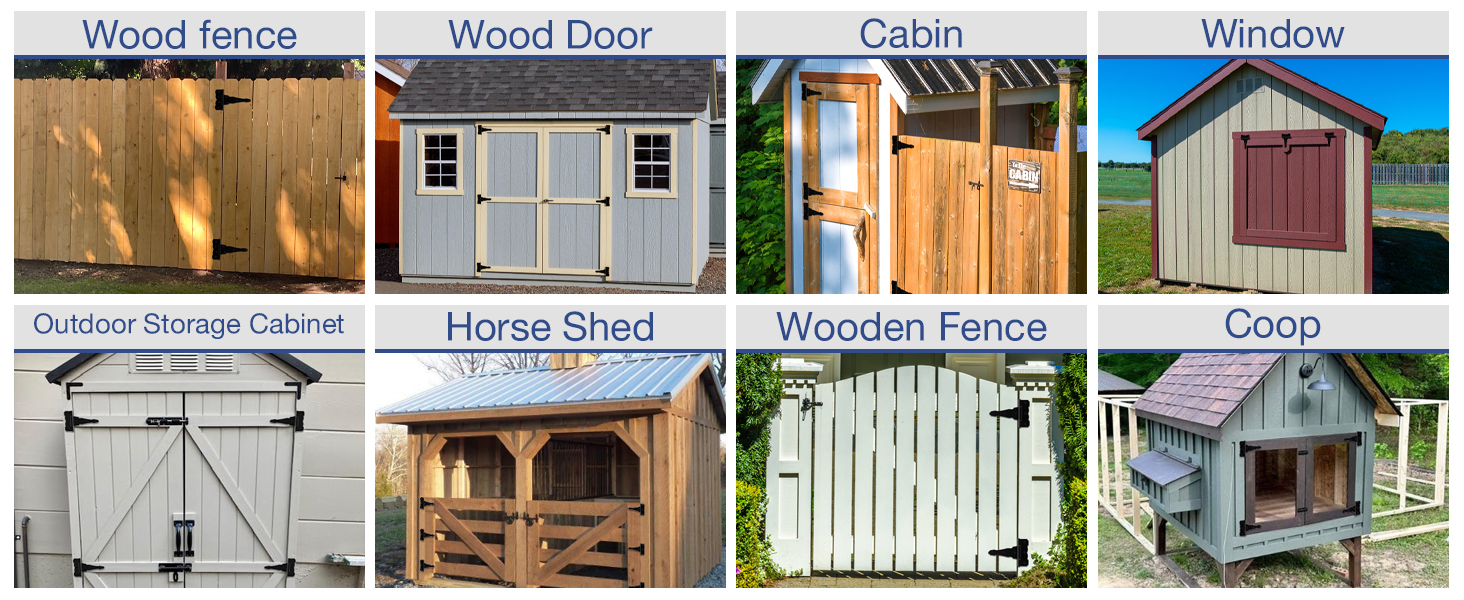 6 pack black door hinges for doors 3.5 x 3.5