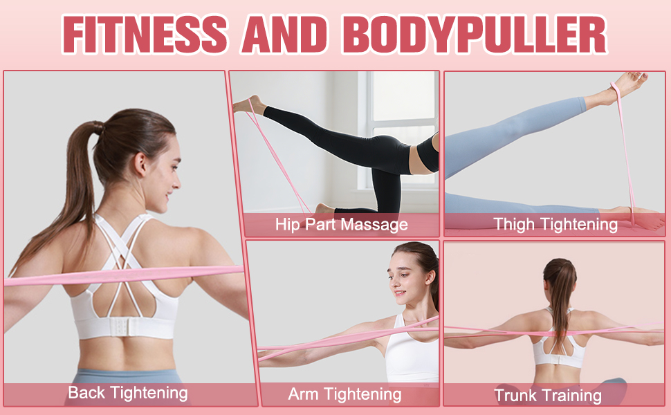 resistance bands figure 8
