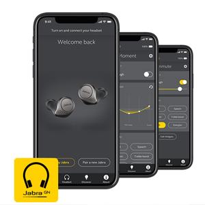 新品未使用　Jabra Elite 75t Titanium Black Amazon.com: Jabra Elite 75t Titanium Black Voice Assistant