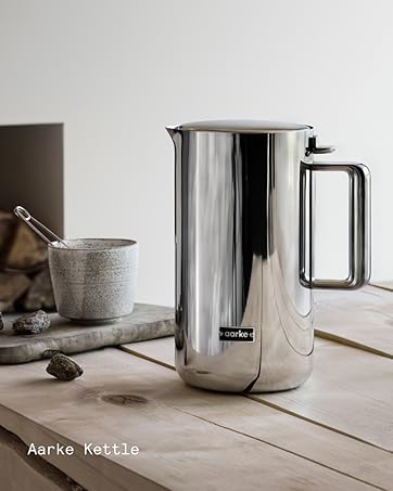 Aarke Stainless Steel Kettle - Perfect for Coffee and Tea Maker Enthusiasts