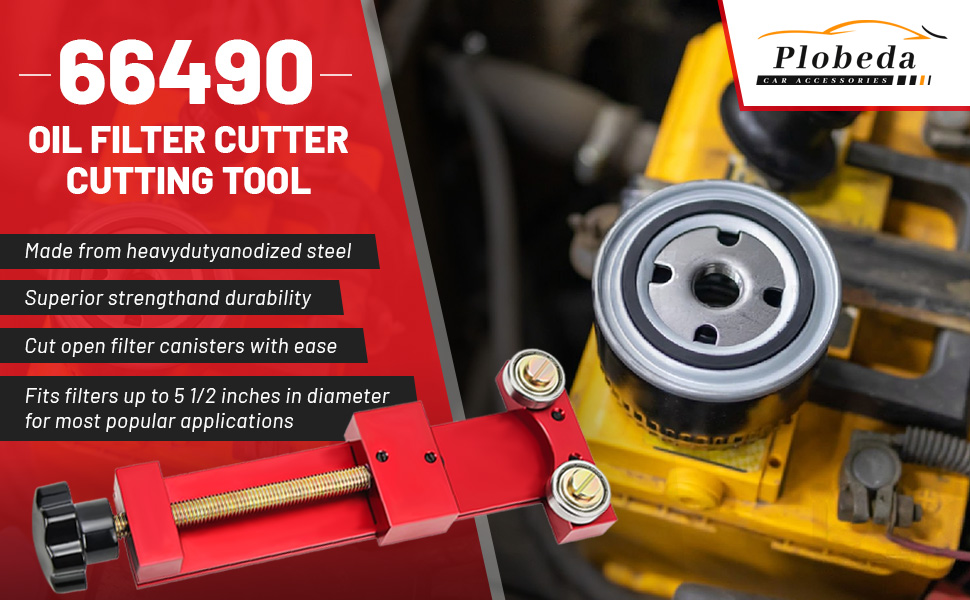 66490 Oil Filter Cutter Oil Filter Cutting Tool for Filter