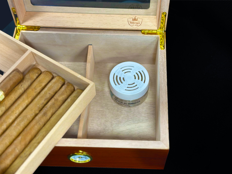 Crystal Gel Humidifier for Cigar Humidors (3 oz jar) 2