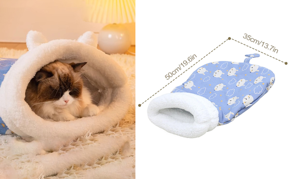 Cozy Pet Nest for Cats and Dogs