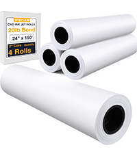24.デザインペーパー Amazon.com : VOISEN Wide Format Paper,4 Rolls Plotter Paper