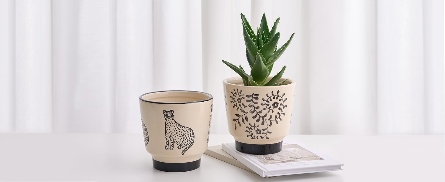 ceramic plant pot for bedroom