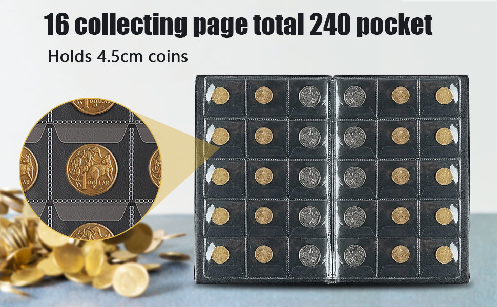 Coin holder for collectors