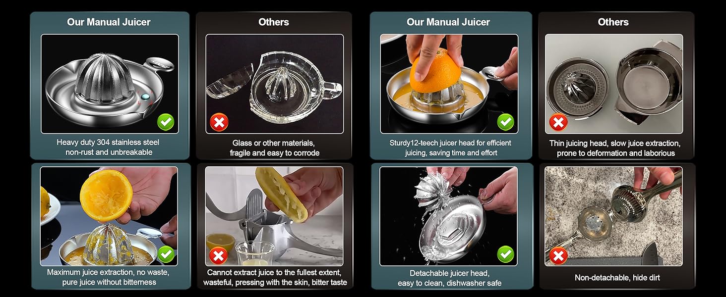 orange fruit juice squeezer