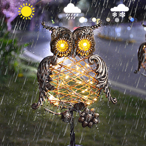 backyard owl stake waterproof