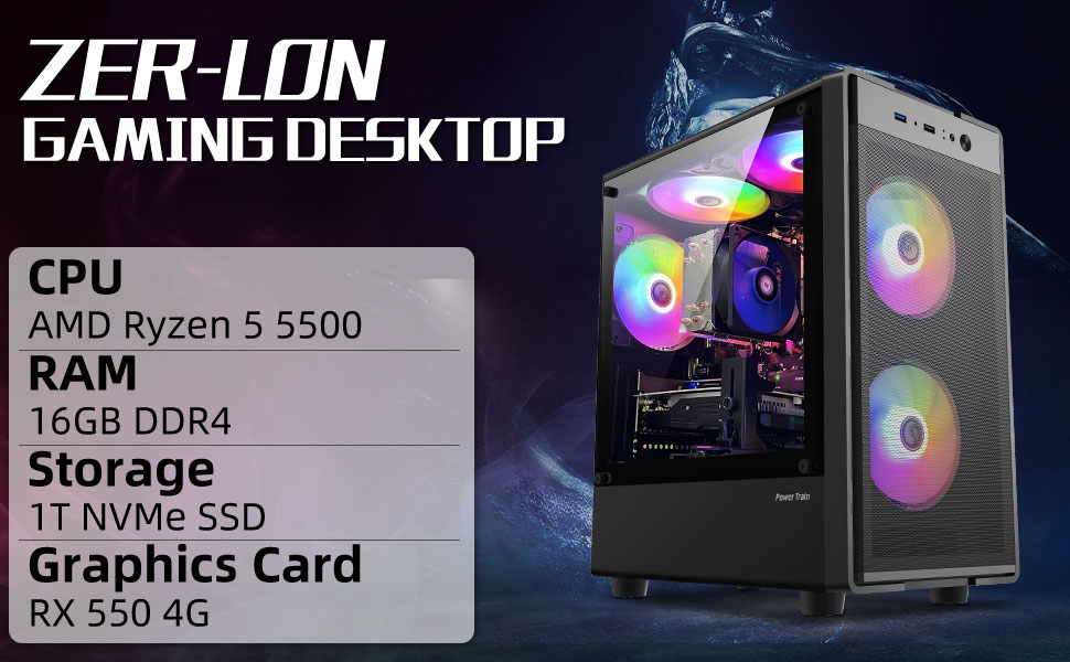 AMD Ryzen 5 5500/16G/1T/RX5504GB