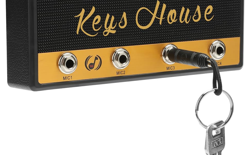 Guitar Amp Key Holder for Wall, Fit for Marshall Amp Key
