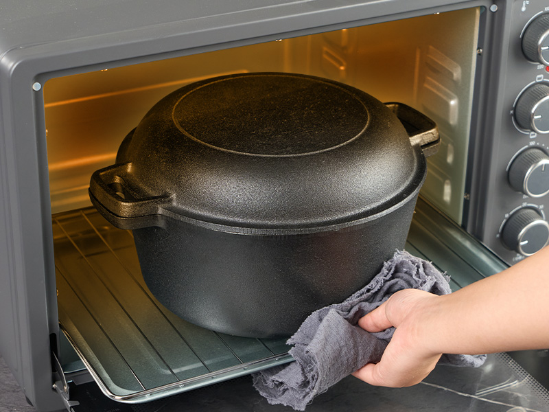 Cast Iron Dutch Oven Oven Safe