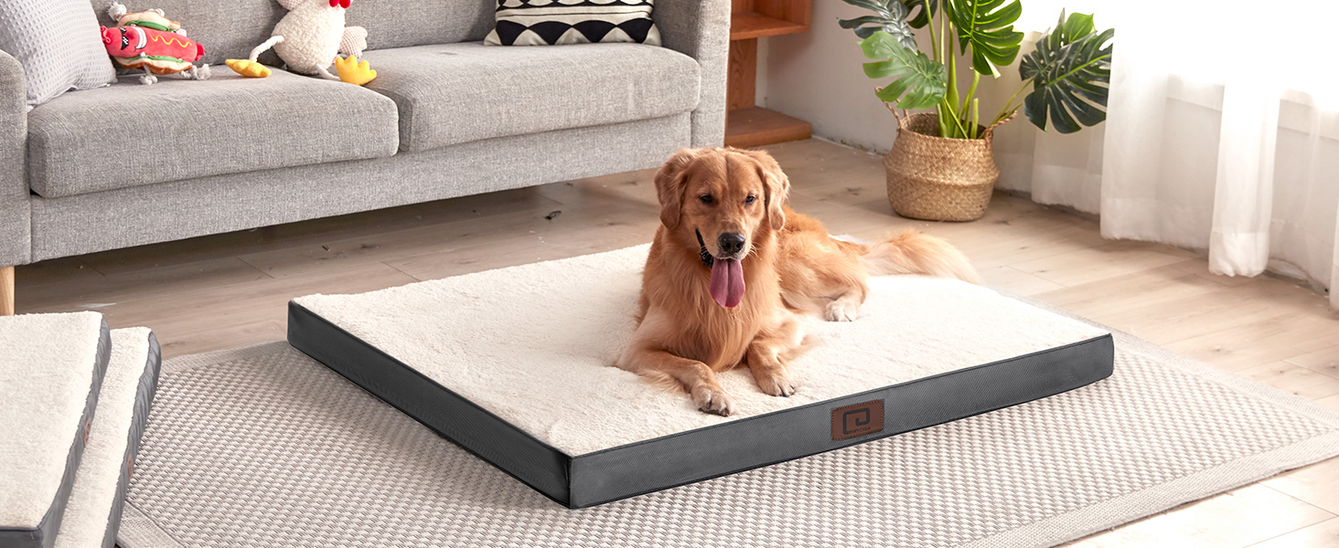 EHEYCIGA Jumbo Dog Beds for Extra Large Dogs, Orthopedic Washable Giant