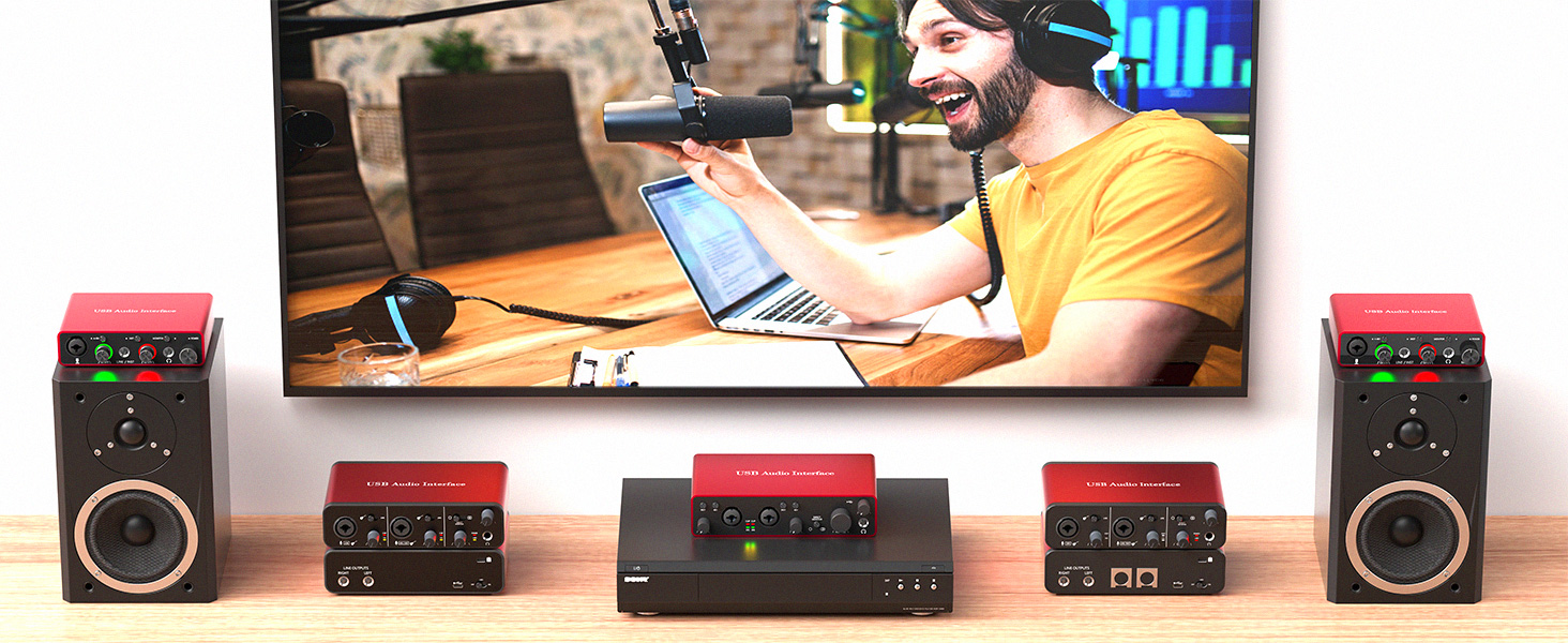 2i2 USB Audio Interface