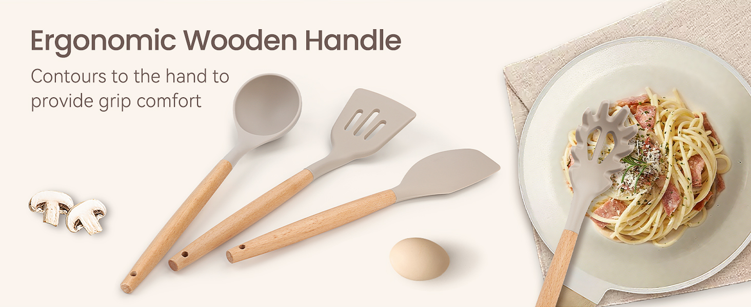 26 silicone cooking utensils set