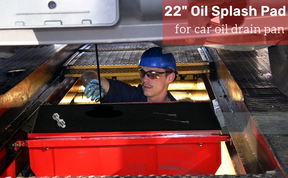 FEICHANGHAO 5 Pcs Oil Drain Splash Pad, 22'' Square No