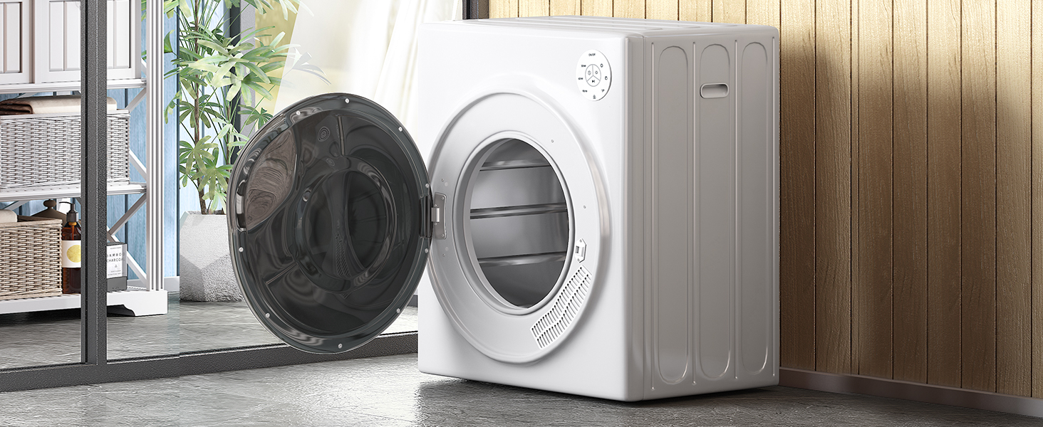 TABU Compact Washer and Dryer Set,19LBS Portable Full