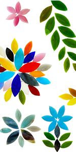 Petal Mosaic Tiles