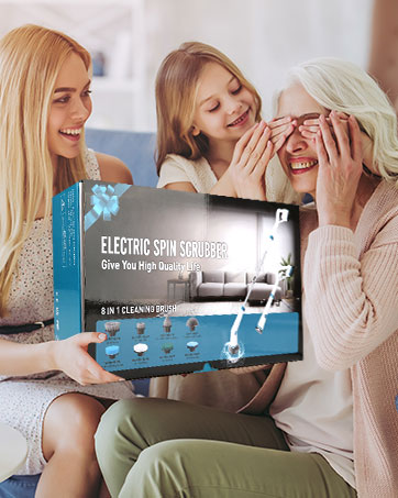 electric scrubber for cleaning